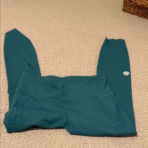 Lululemon Athletica Teal Leggings